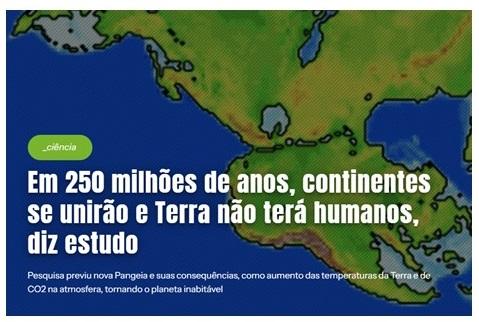 ATIVIDADES SOBRE A TEORIA DA DERIVA CONTINENTAL E DA TECTÔNICA DAS PLACAS – CIÊNCIAS