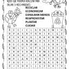  CAÇA-PALAVRAS SOBRE RECICLAGEM