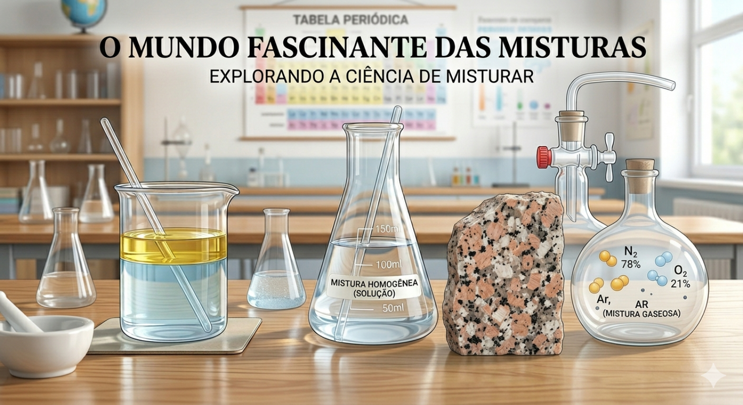  MISTURAS E SEPARAÇÕES DE MISTURAS - ATIVIDADES DE CIÊNCIAS